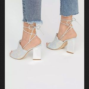 NWT Free People Siren Cove Heel fits size 8